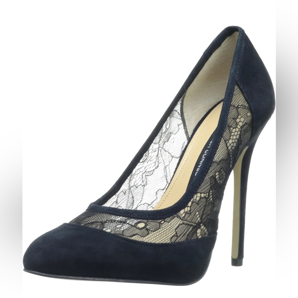 French Connection Women's Cybil Pump High Heels, Black, size 38 EU/8 M US